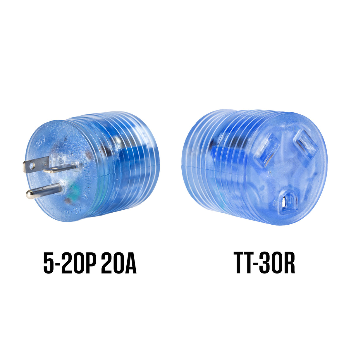 Generator Plug Adapter: 30A 120V 5-20P to TT-30R
