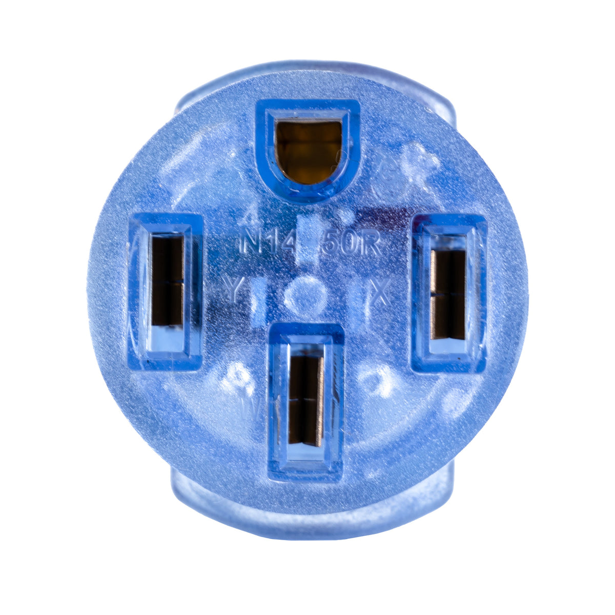 Generator Plug Adapter: 50A 120/240V L14-30P to 14-50R
