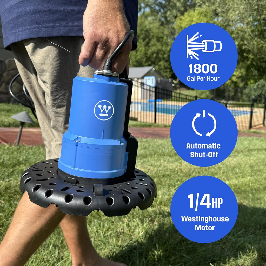 1/4 HP Automatic Pool Cover Pump