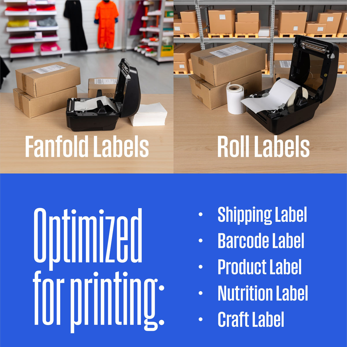 WHTP203e USB Direct Thermal Shipping Label Printer