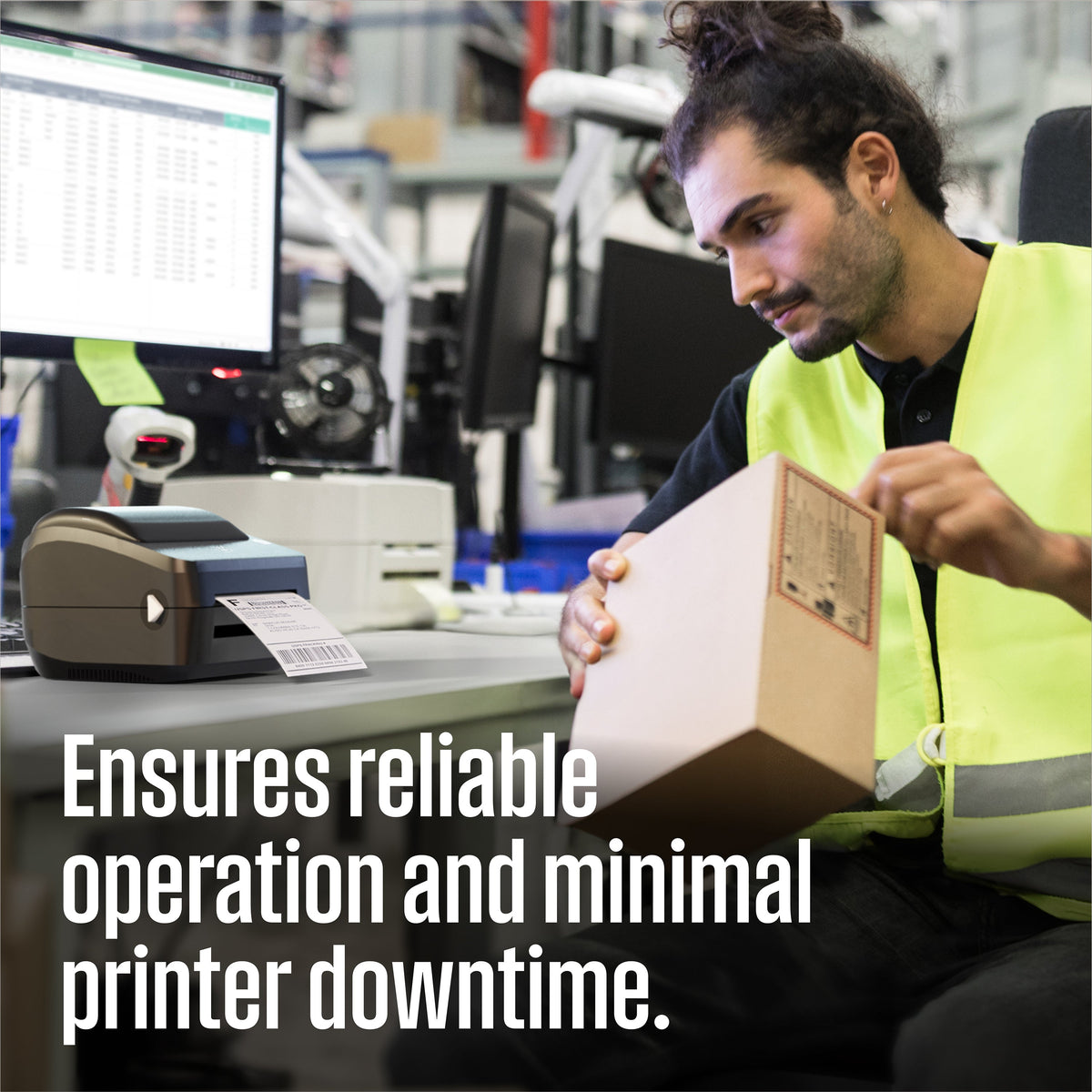 WHTP203e USB Direct Thermal Shipping Label Printer