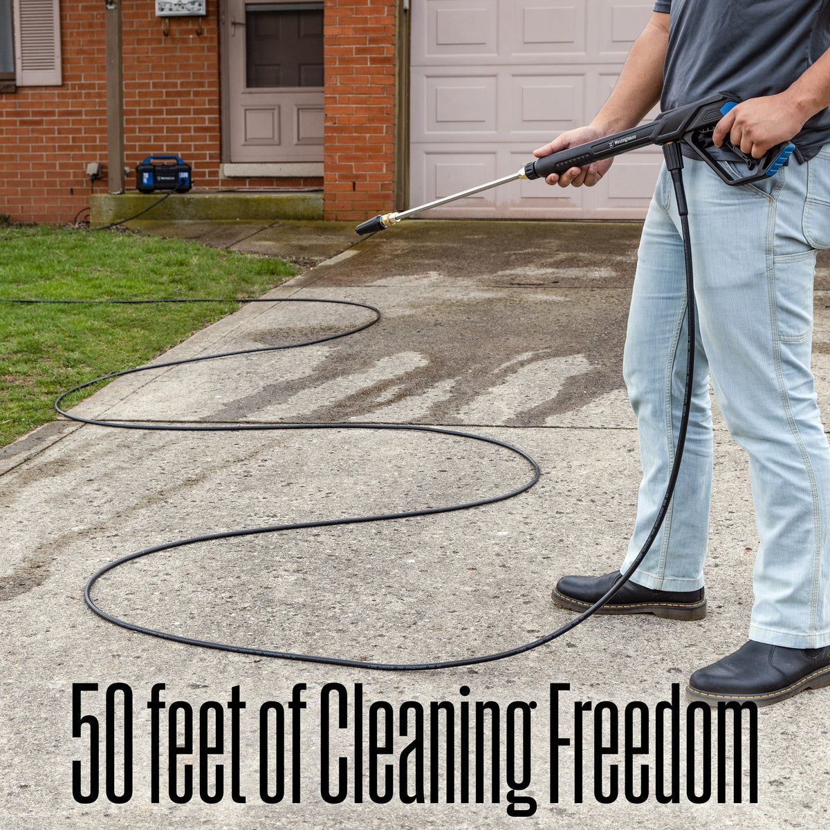 50' Hose for Pressure Washers