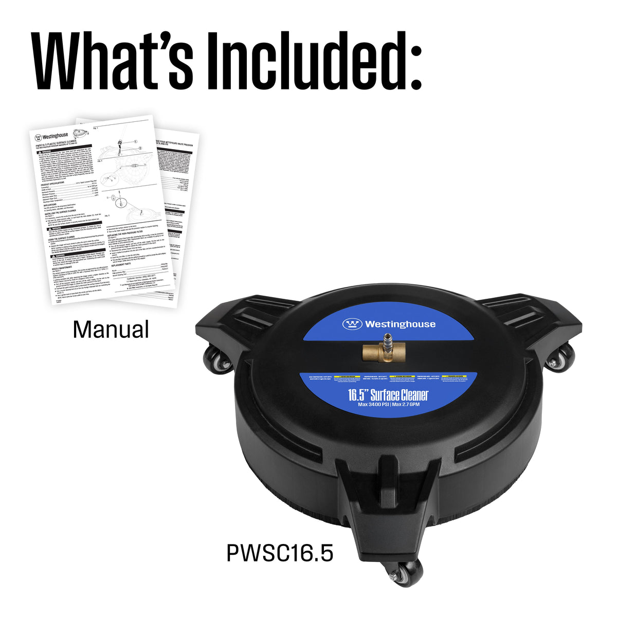 16.5" Plastic Surface Cleaner