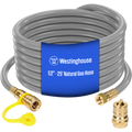 25' Natural Gas Hose: 1/2" Diameter
