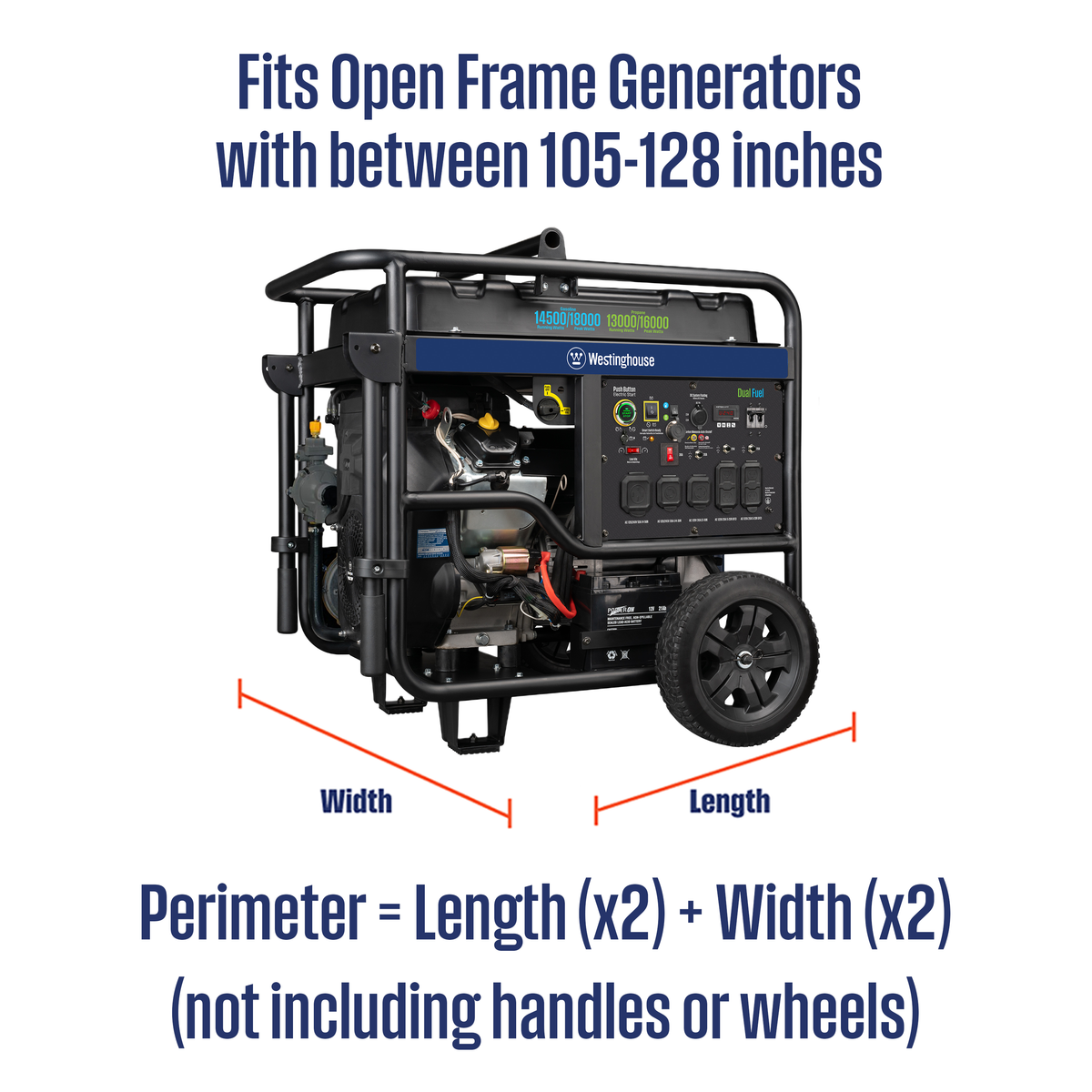 WGenTent XL Generator Running Cover